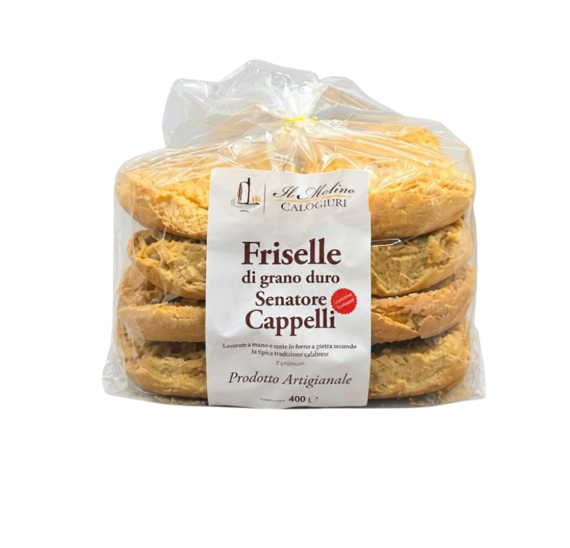 Mulino Calogiuri Senatore Cappelli durum wheat friselle