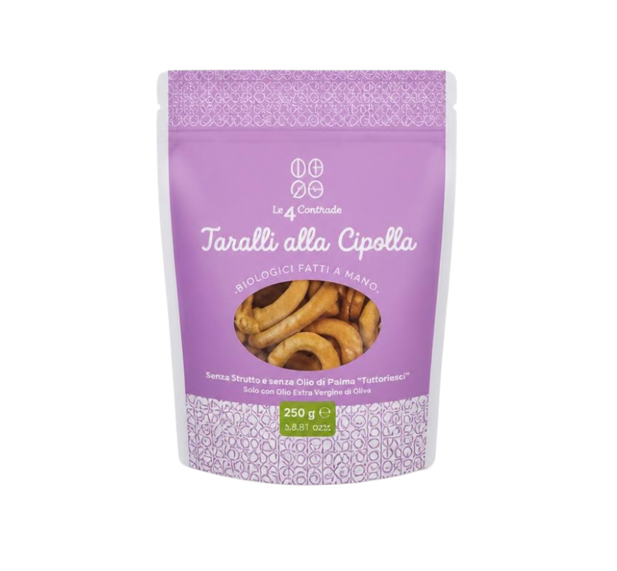 Le 4 Contrade onion taralli