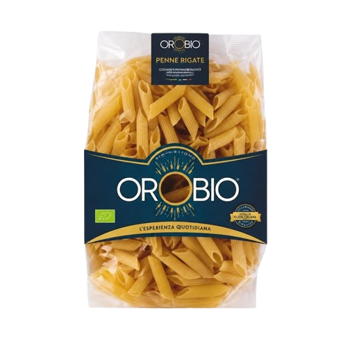 Orobio organic penne rigate